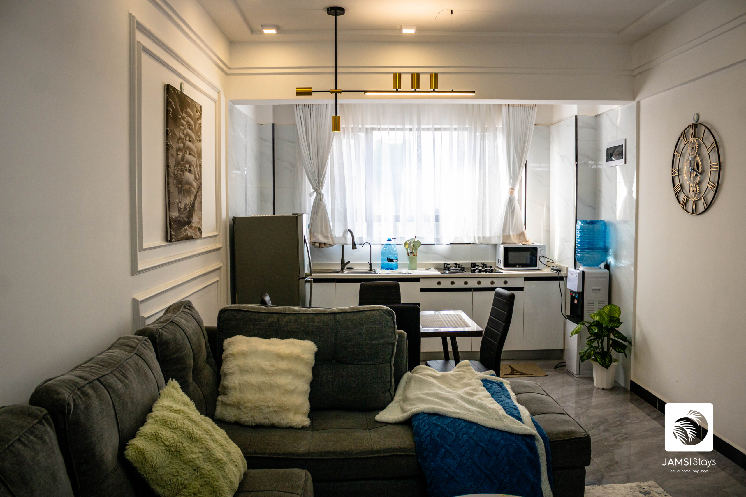 Fully furnished 1 bedroom apartment in Lavington, Nairobi by Jamsi Stays