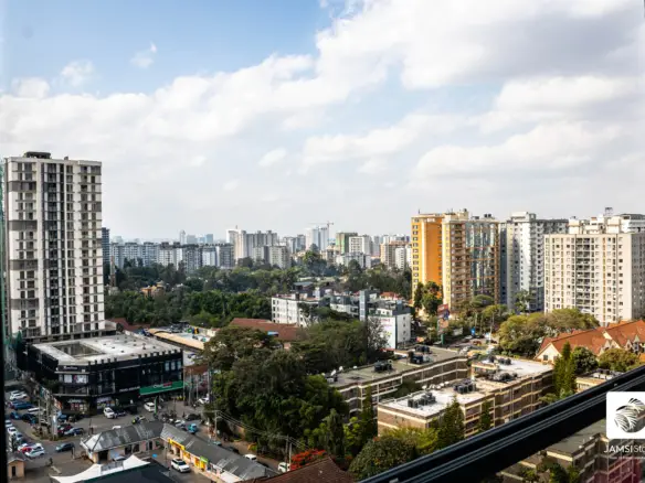 Modern Nairobi skyline showing real estate market growth and residential apartments